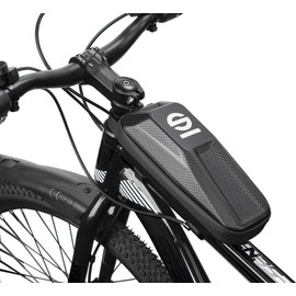 Sparco Borsa Grigia Da Telaio Per Bici In EVA Con Guscio Rigido Impermeabile E Antiurto