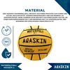 AQASKIN Water Polo Ball Yellow Rubber 1 Size 3 1