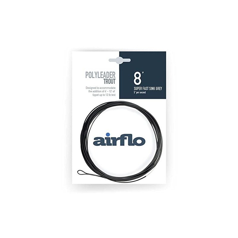 Airflo POLYLEADER | 8' LIGHT TROUT (Super Fast Sink)