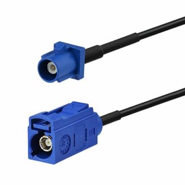 Fakra C Female to Z Female Connector Vehicle Antenna Extension Cable 6 ft