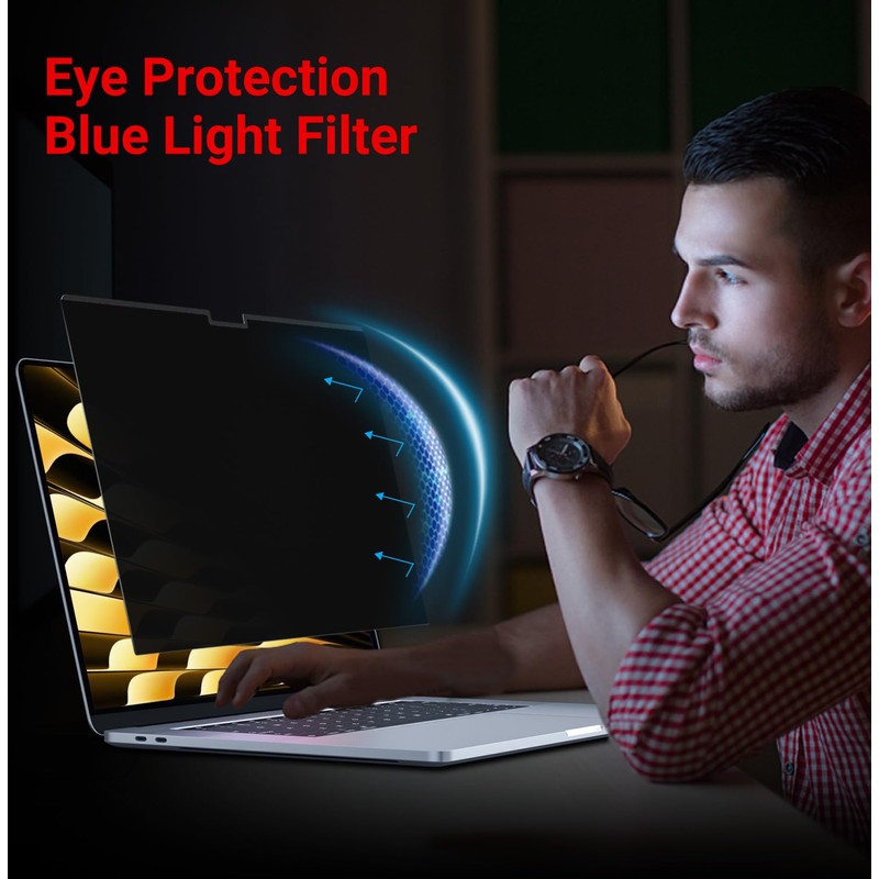ZOEGAA 360 Macbook Air 15 Privacy Screen Protector