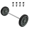 Cabilock Trash can Wheels Replacement for Garbage can Outdoor,7 Inch