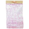 Shiny tinsel Christmas tree decoration.