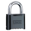 Master Lock 178D Set-Your-Own Combination Padlock, Die-Cast, Black (Pack of