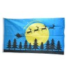 Fritze® Flag Merry Christmas Reindeer with Sledge and Moon Flag