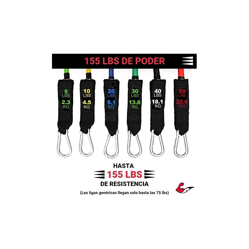 BOLD TRIBE Tribe Pack 14 y 19 Pzas Ligas De