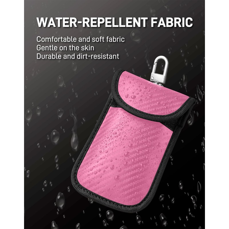 Vammcht Upgraded Faraday Bag for Key Fob (2 Pack), Premium