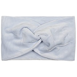 styleBREAKER women velvet-look headband with twist knot, hairband 04026040, Colour:Light Blue