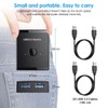 Cablecc KVM USB 3.0 Bidireccional Switch Selector 2 a 1