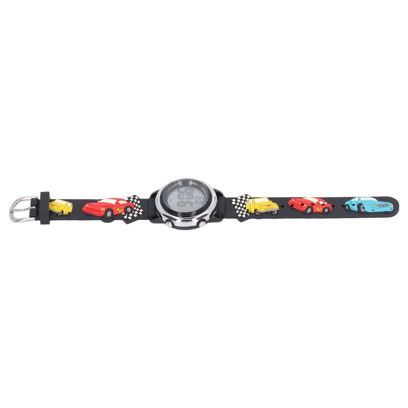 Boy Digital Watch Cartoon Waterproof Stylish Multifunctional LED Backlight Sports