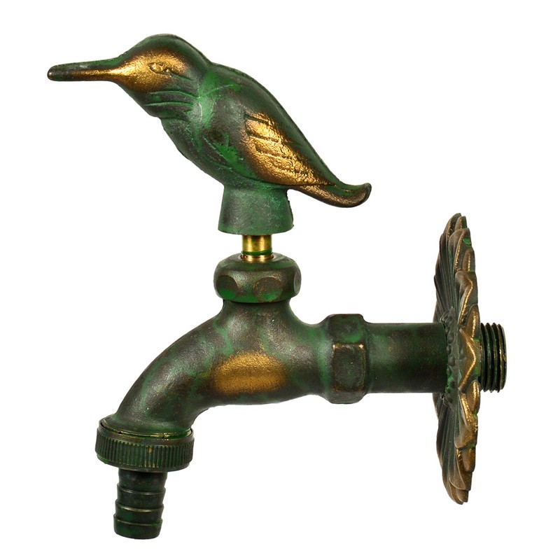 VARIOSAN Nostalgia Bird 11220 Outlet Valve 1/2 Inch Patinated Brass