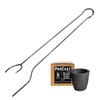 ProCast #4 6Kg Clay Graphite Crucible and Horizontal Heavy Duty