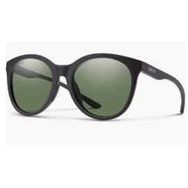 Smith NEW Smith Bayside Sunglasses-Matte Black-Chromapop Grey Green Polarized Lens