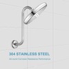 S Shaped Shower Head Riser Pipe, Shower Head Extender Arm