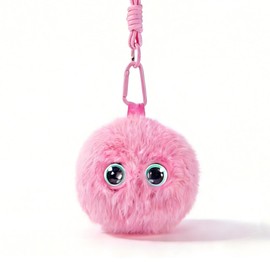 QINDODIGO Portable AI Smart Cute Plush Toys, Deep Memory, Intelligent Companion, ChatGPT-Connected, Smart Interactive Experience (Pink)