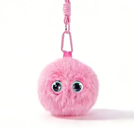 QINDODIGO Portable AI Smart Cute Plush Toys, Deep Memory, Intelligent Companion, ChatGPT-Connected, Smart Interactive Experience (Pink)