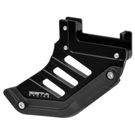 ZETA RACING G6122 EXC/XC-W/SX/XC, FE/TE, EC, etc. Rear Brake Disc Guard Black Cross Country Hard Enduro Brake Protection Aluminum Alloy Plate Resin Guard Bumper