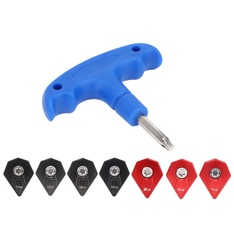Portable Quality Golf Clubs Head Wrench Accessory with 7 Weight