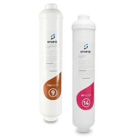 smardy 2x Water Filter Replacement Filter Set No. 9 | 14 for Smardy Home 190 Water Filter System