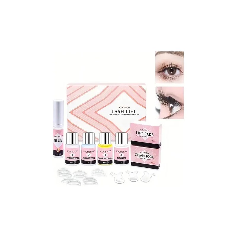 Iconsign Lash Lift Levantamiento De Pestañas Permanente [extensões De Cílios