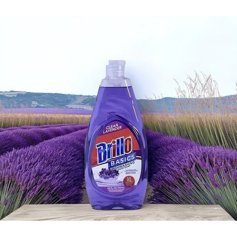 Basics Brillo Dish Soap & No Scratch Scrub Sponge |