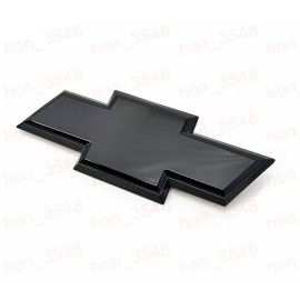 Auto Black Rear Tailgate Bowtie Emblem Badge For 07-14 Silverado 1500 2500H avalanche