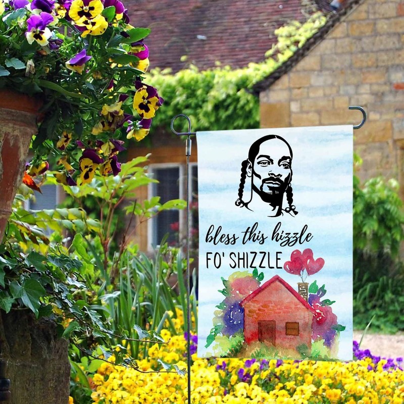 Home Decoration Outdoor Garden Yard Flags Sign Polyester Flag Double