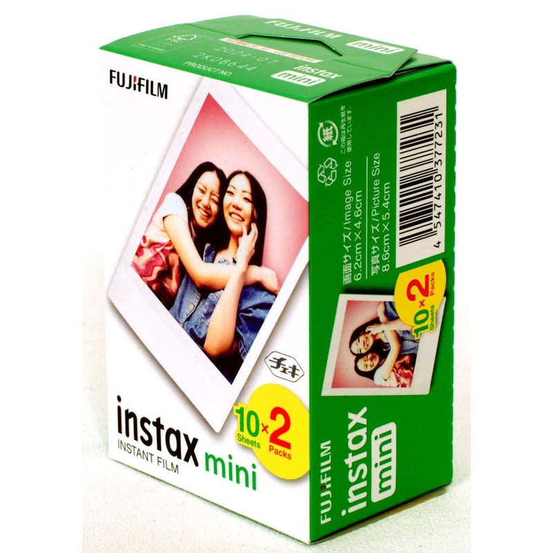 富士フイルム チェキ インスタントカラーフィルム instax mini 2P×5 計100枚