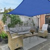 AsterOutdoor Sun Shade Sail Rectangle 8' x 12' UV Block