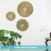 VATIMA Boho Wall Décor – Simple Oversized Wall Basket Décor