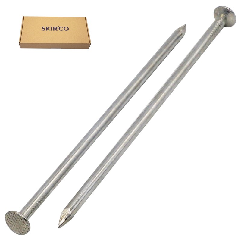 SKIR'CO (Pack of 50) Galvanised Construction Nails 4.0 x 120mm