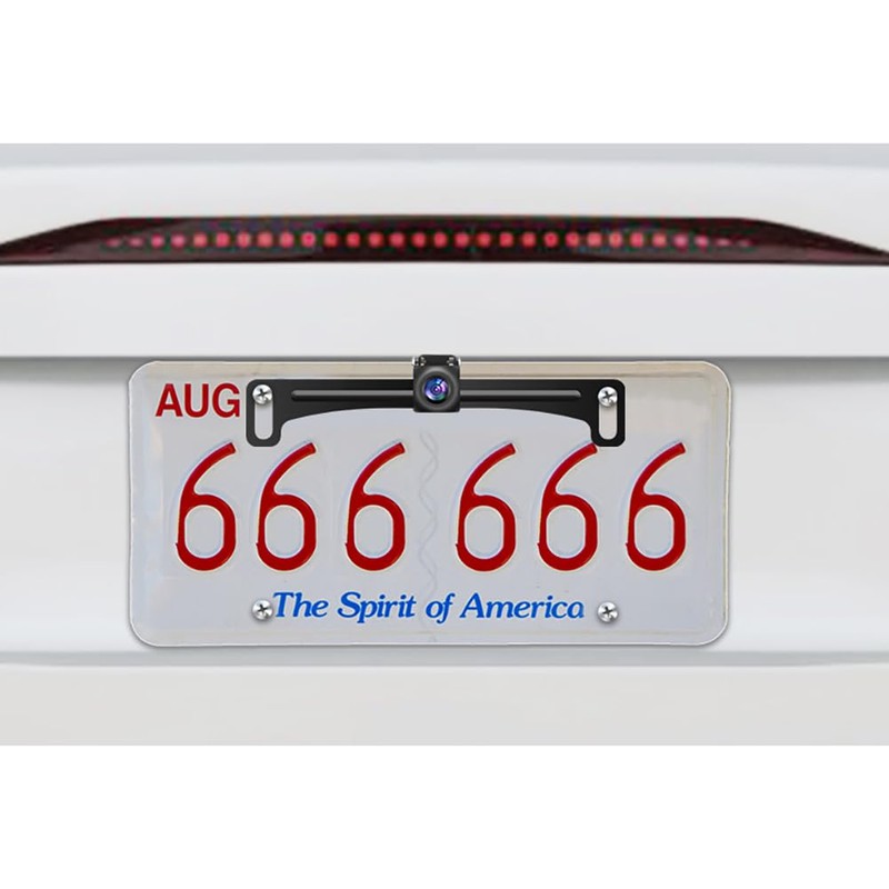 XYCING Universal Vehicle Backup Camera License Plate Bracket, Installation Holder