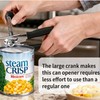 JIWYMFE Heavy Duty Manual Can Opener, Smooth Safe Edge, Magnetic