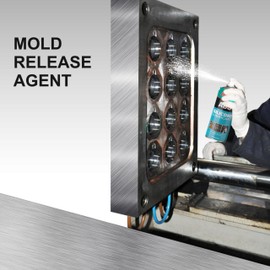 Akfix A80 Silicone Mold Release Spray (4 x 13.5 fl.oz.) - Not Stains, Not Corrosive and Fast-Dry Silicone Mold Release Spray for Epoxy Resin, Silicone Release Agent | 4 Pack, 13.5 fl.oz.