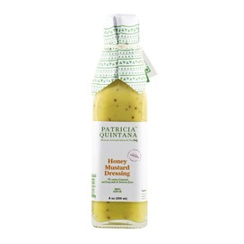 Patricia Quintana Honey Mustard Salad Dressing with Olive Oil Base – Premium Gourmet Flavor – 12.34 fl oz