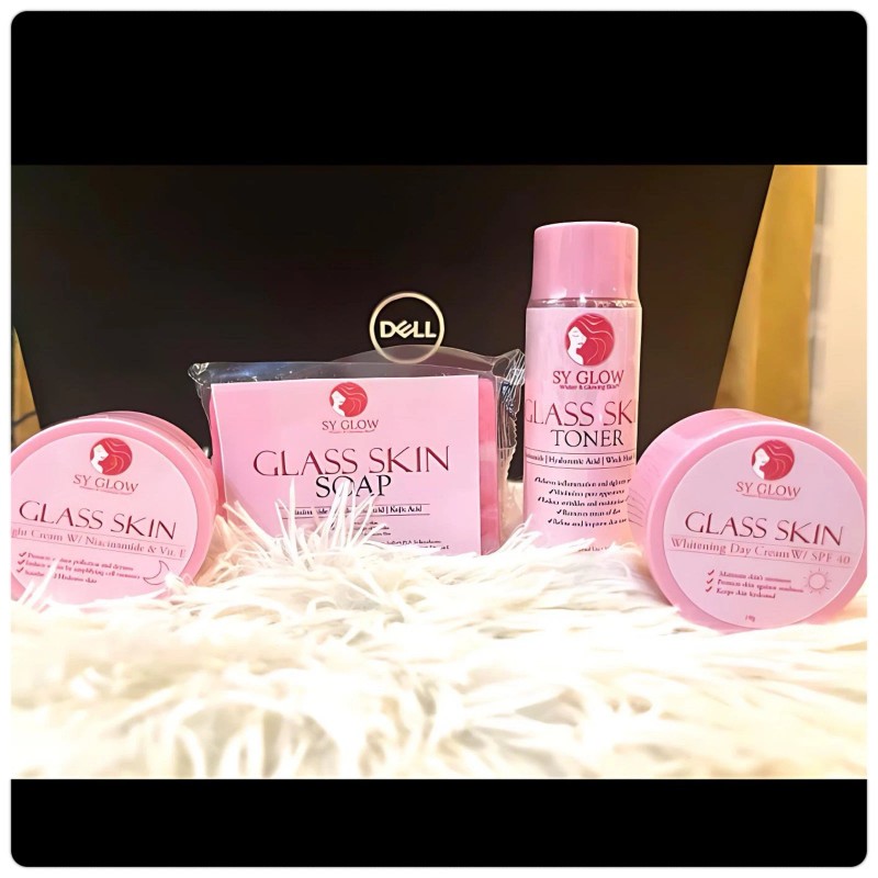 SY Glow GLASS SKIN SET + 24K Gold Luminous Lotion