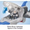 Imaginext Nave Espacial 22 Cm + Figura De Buzz Lightyear