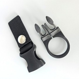 Outdoor hiking camping beverage plastic bottle velcro buckle Hook 17ea