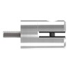 STEINBACHER© Stainless steel sheet metal holder, diameter 25 mm, straight