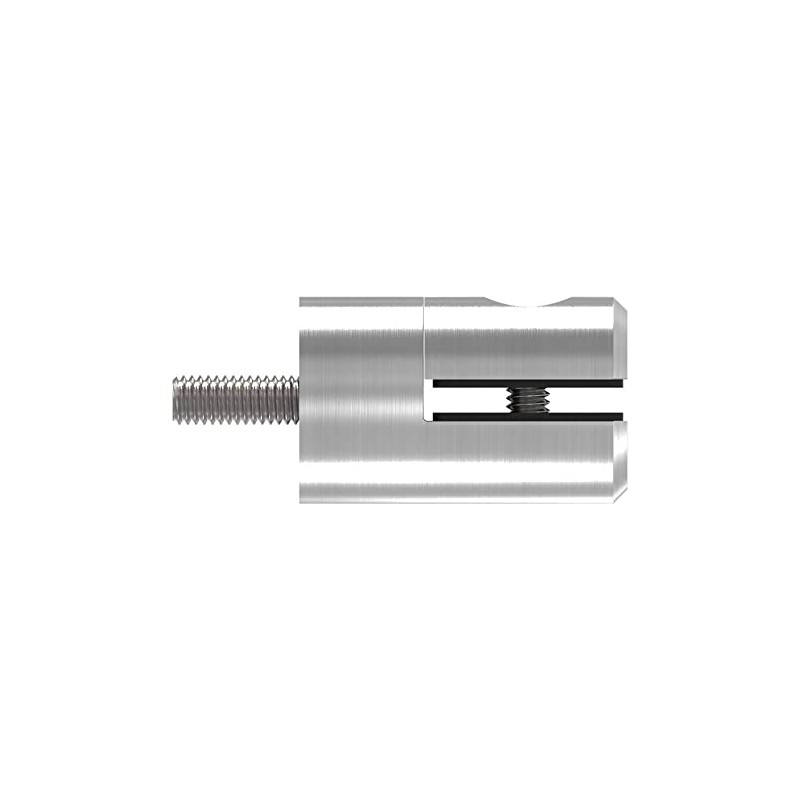 STEINBACHER© Stainless steel sheet metal holder, diameter 25 mm, straight