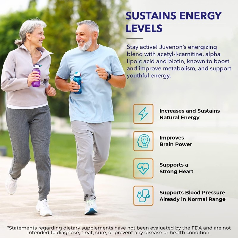 Juvenon Cellular Health Supplement - Energy, Focus & Healthy Aging