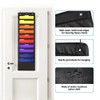 Annecy 10 Pockets Hanging Wall File Organizer, Black Storage Pocket