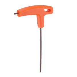 QUARKZMAN T Handle Allen Key 2.5mm Metric S2 Steel T Key Allen Wrench Wrench Repair Tool for Automotive and Household Maintenance, Orange