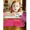 Gxdamxz Pencil Case Girls 3D Pencil Case Lock Unicorn Children
