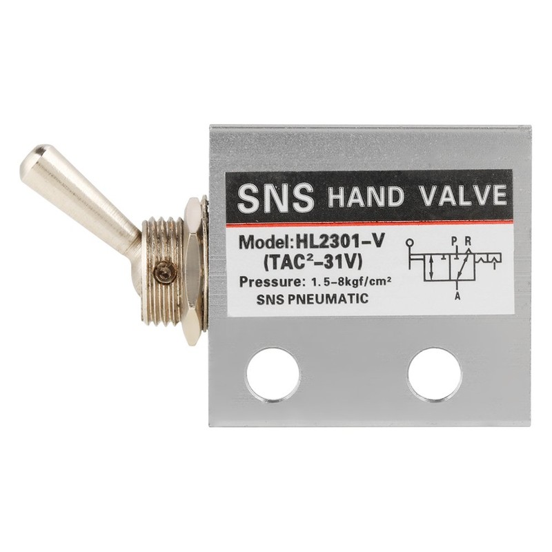 HL2301 Switch Valve Pneumatic 3-Way Diverter Valve with 2 Positions