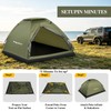 Camping Tent for 1-2 Person, Waterproof Backpacking Tent, Lightweight Dome