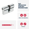 ABUS XP20SN Profile cylinder lock length 10/30 mm Inclusive