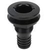 Thru Hull Fitting, 1‑1/4in Plastic Marine Thru Hull Exhaust Fittings