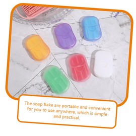 BIUDECO 12 Boxes Portable Travel Soap Sheets Compact Hand Wash Foaming Paper for Camping Hiking and Outdoor Activities Lightweight and Convenient Soap Slices