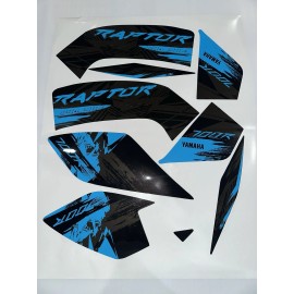 jcd graphics 2022 YAMAHA RAPTOR 700R SE full graphics kit  THICK AND HIGH  GLOSS